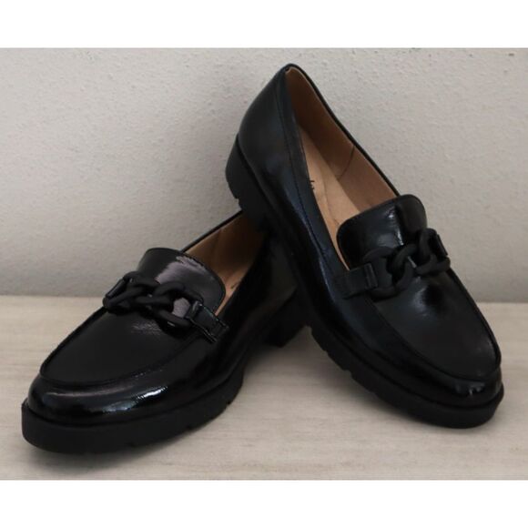 LifeStride I9420S1002 Women's Sz 7.5M Black Patent Leather London 2 Loafers - Picture 11 of 12